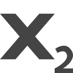 Subscript SVG Icon